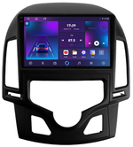 Магнитола для Hyundai i30 2007-2012 (климат) - Parafar PF258T1RN2K на Android 13, Быстрая, QLED+2K, CarPlay, 4G SIM-слот