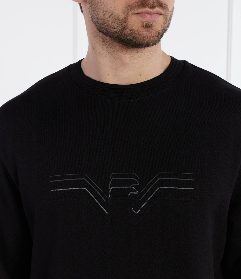 Худи Emporio Armani - черный(3D1M75 1JWPZ)