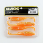 Виброхвост шумовой DIAMOND SHINER 5" (4шт/уп)