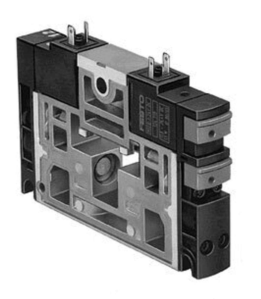 CPV18-M1H-5LS-1/4 Распределитель с электроуправлением CPV18-M1H-5LS-1/4 Распределитель с электроуправлением