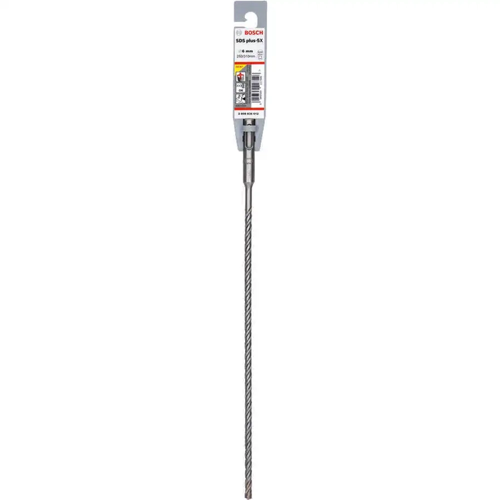 Бур по бетону SDS plus-5X 6x250x310 мм BOSCH 2608836612