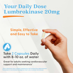 Doctor's Best, люмброкиназа, 60 растительных капсул (20 мг в 1 капсуле)