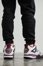 Кроссовки  JORDAN 4 RETRO (бел.-крас.)