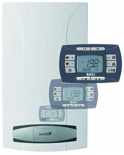 Котёл газовый Baxi LUNA-3 Comfort 240 i (двухконтурный - атмосферный - настенный) CSE45224358-