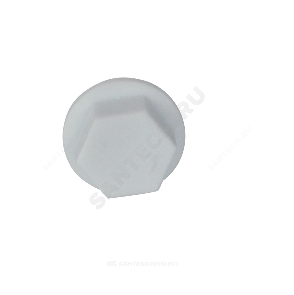 Заглушка (пробка) PP-R белая Дн 32х1" НР VALFEX 10163032