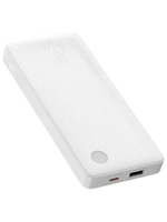 Внешний аккумулятор повербанк белый Power Bank 10000mAh 15W BASEUS PPAP10A