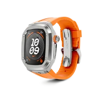 Корпус для Apple Watch SPIII45 - Титановый/Оранжевый