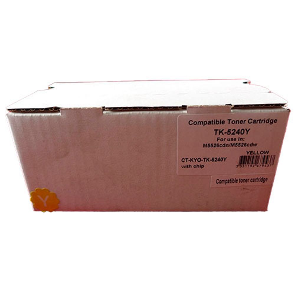 Тонер-картридж ELP, аналог Kyocera TK-5240Y для Ecosys P5026/M5526 yellow 3K