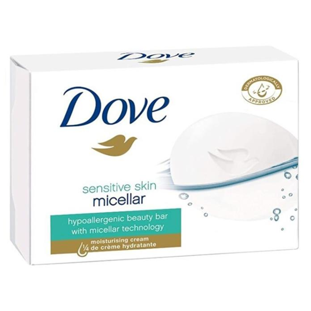 Мыло-крем Dove Sensitive Skin Micellar 3в1 100 гр