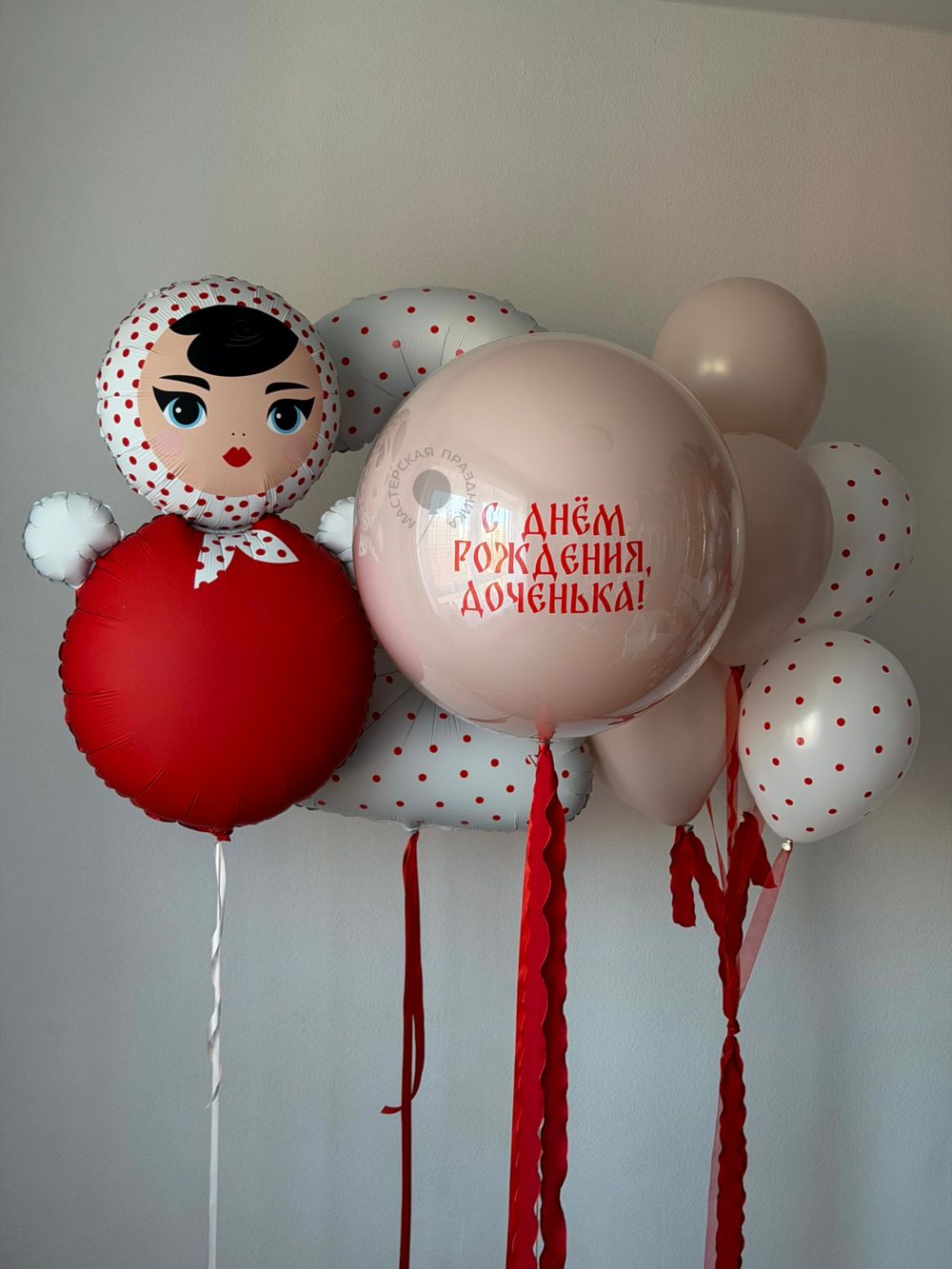 Воздушные шары для девочки на 2 годика №9187  Изображение2