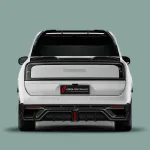 Карбоновый обвес для ZEEKR 9X 2025+ Зикр Губа Диффузор спойлер тюнинг