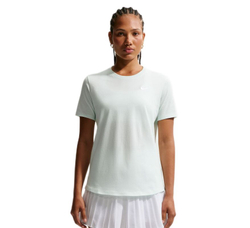 Женская теннисная футболка Nike Sportswear Club Essentials - barely green/white