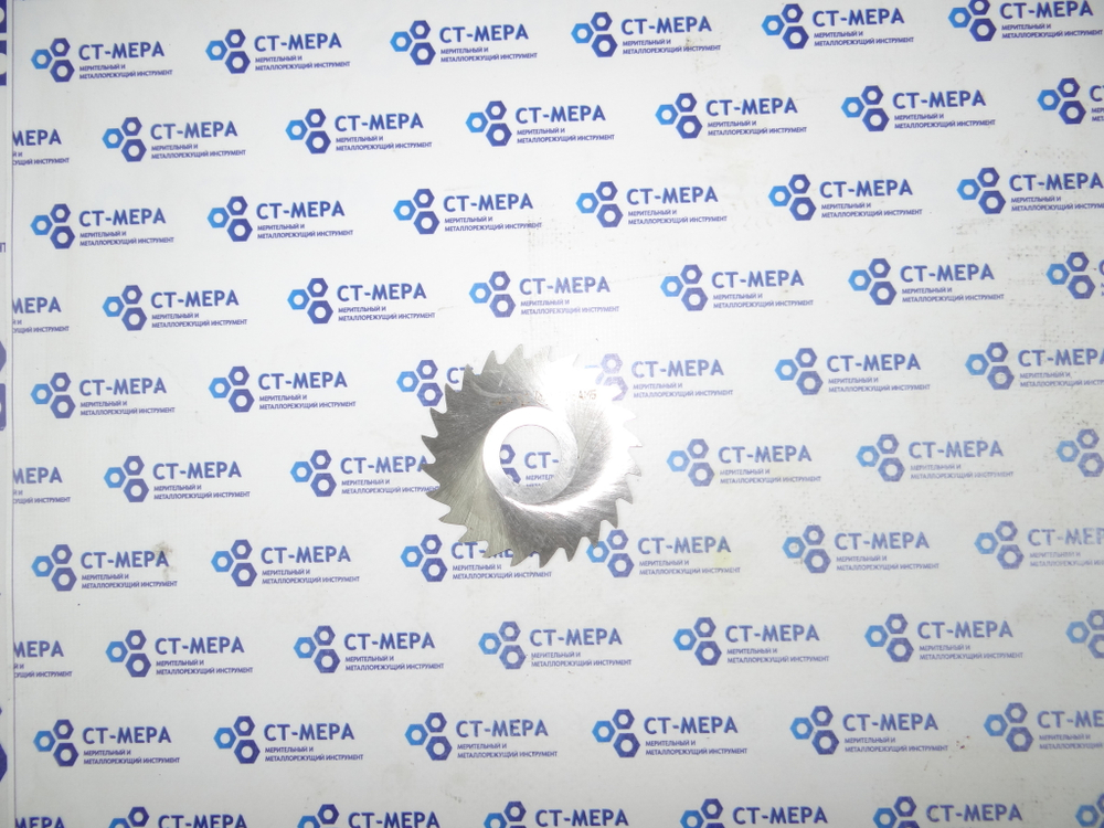 Фреза отрезная по металлу 80х1.2х22мм. z=24 Р6АМ5 с фаской без ш/п