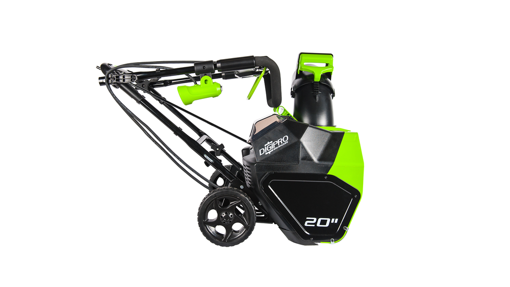 Аккумуляторный снегоуборщик Greenworks GD40STK4, 2600607,40v, 51 см, АКБ 4 А·ч и ЗУ