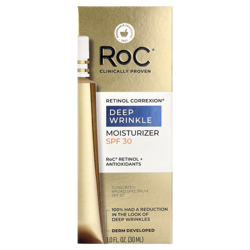 RoC, Retinol Correxion®, увлажняющее средство против морщин, SPF 30, 30 мл (1 жидк. унция)