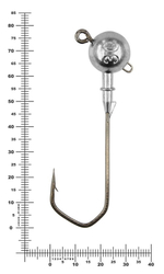 Джиг некрашеный Stinger Eye Jig, крючок Vido Craft VD-079 7/0 (3шт/уп)