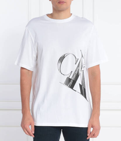 Футболка CALVIN KLEIN JEANS - белый(J30J324022)