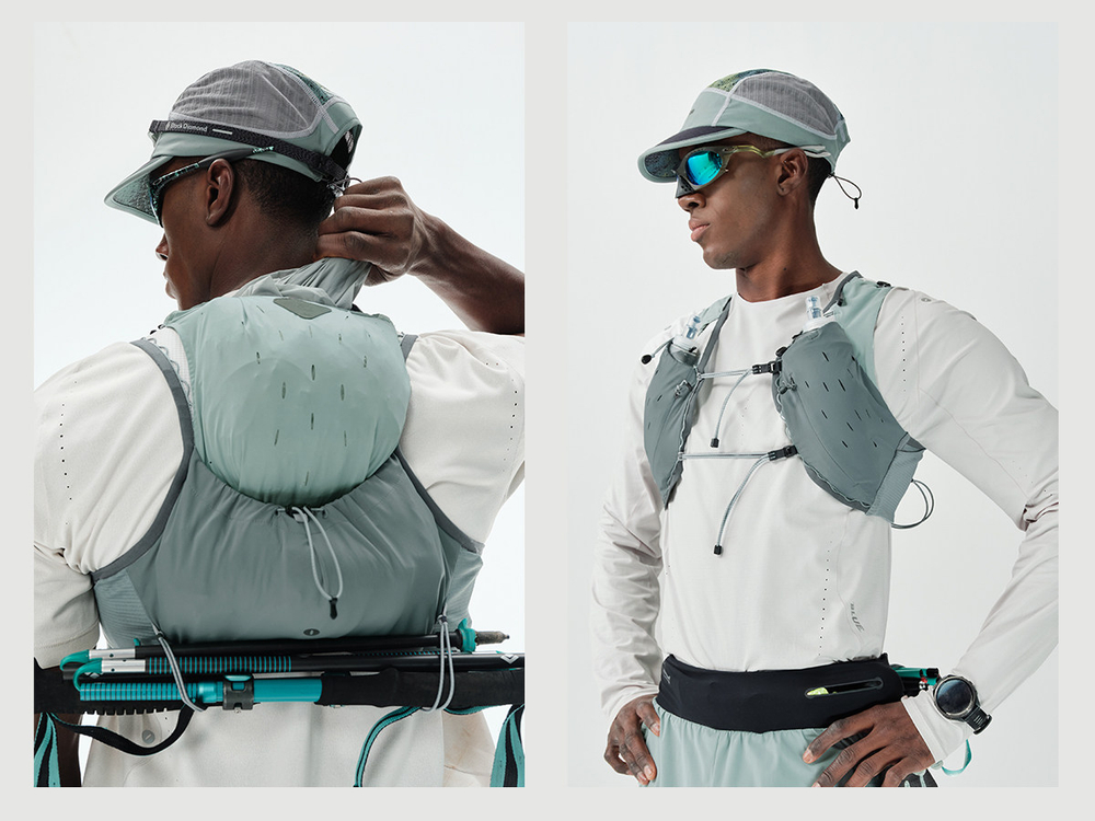 Жилет Nothomme BlueMonte Running Dyneema зеленый