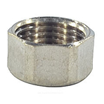 Заглушка латунь никель Ду 40 (1 1/2") ВР SantechSystems