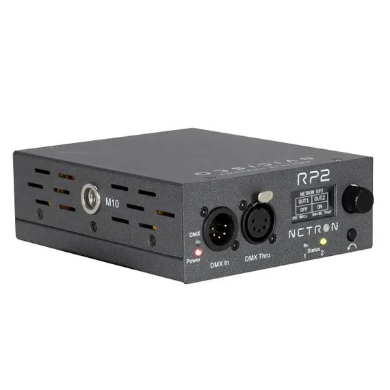 NETRON RP2 - двухпозиционное DMX-реле питания
