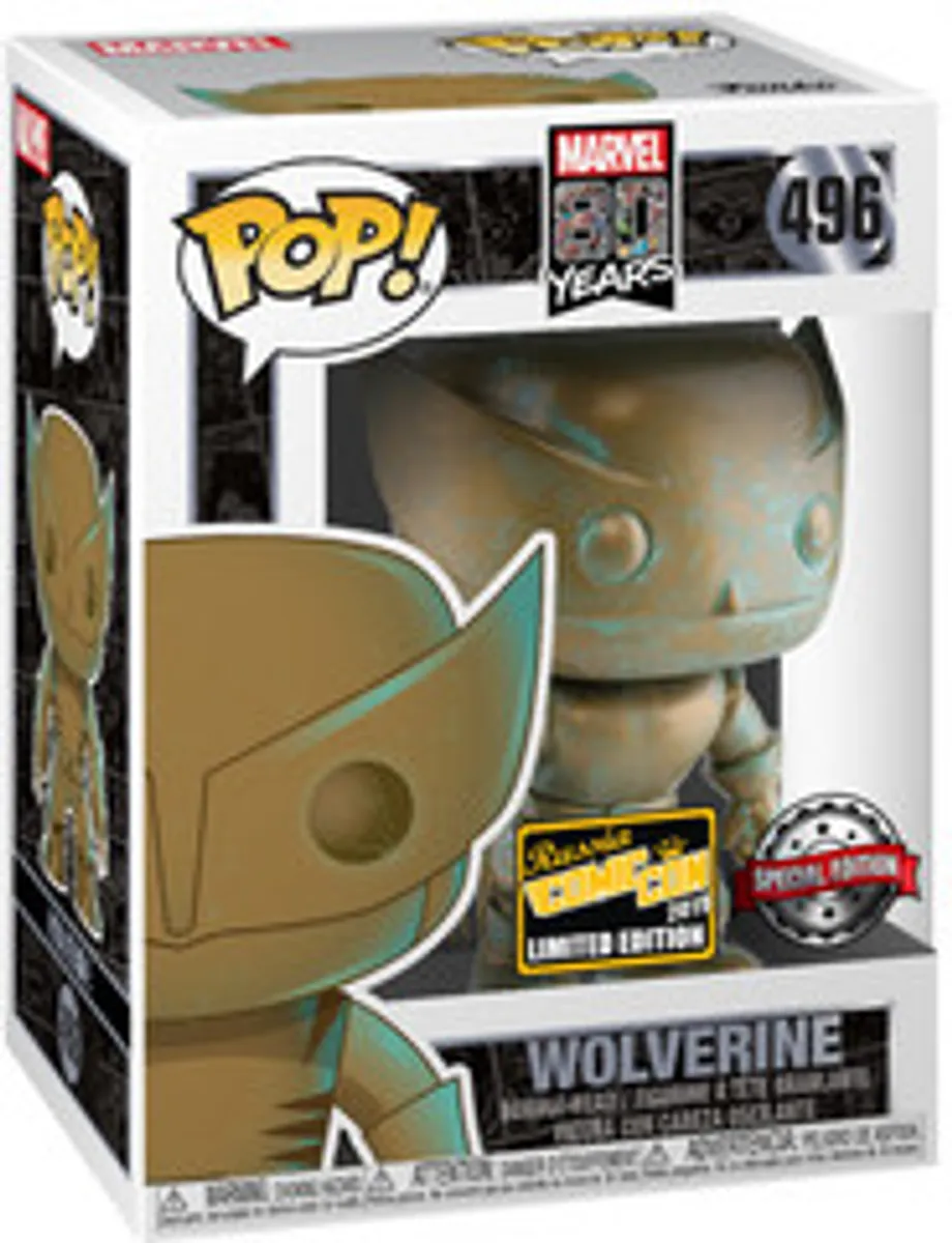 Funko POP! Marvel 80 Years: Wolverine (Comic Con Russia 2019 Exc) (496)