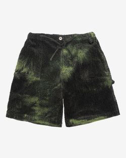 Шорты SS24 Vel Dyed Black Moss зеленые