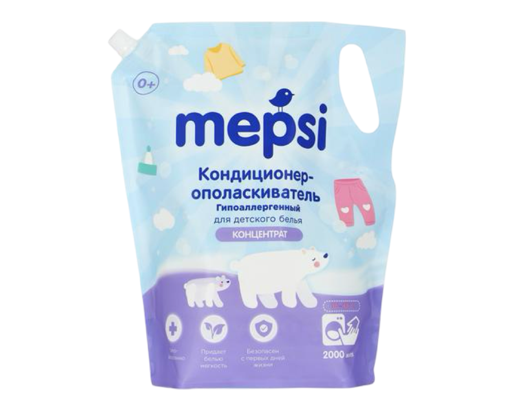 Кондиционер ополаскиватель для детского белья MEPSI 2л