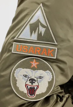 Куртка утепленная мужская ALPHA INDUSTRIES MA-1 Hooded Arctic