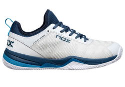 Мужские кроссовки для падела NOX Nerbo - white/swedish blue