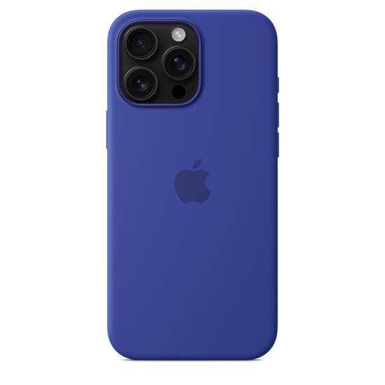 Силиконовый чехол Apple для iPhone 16 Pro Max с MagSafe Ультрамарин