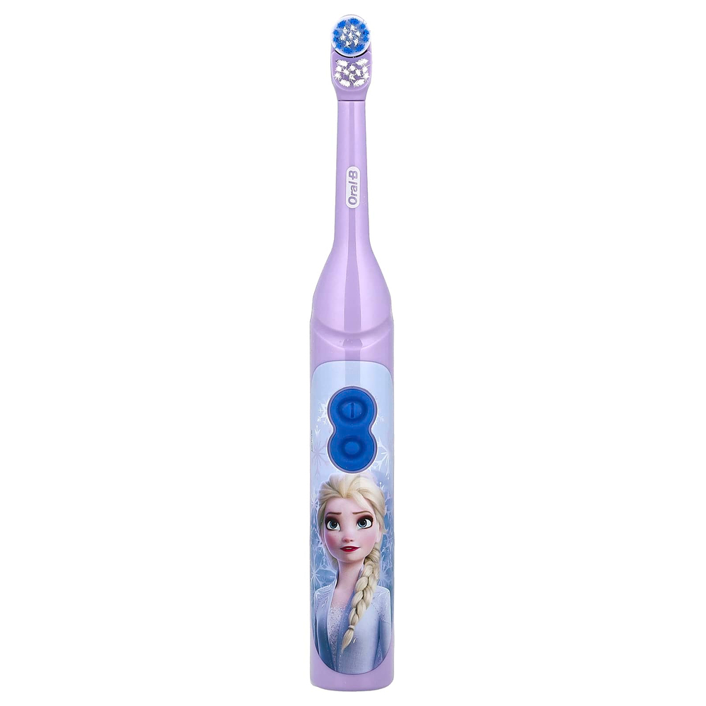 Oral-B, детская зубная щетка на батарейках, мягкая, «Холодное сердце», 1 шт.