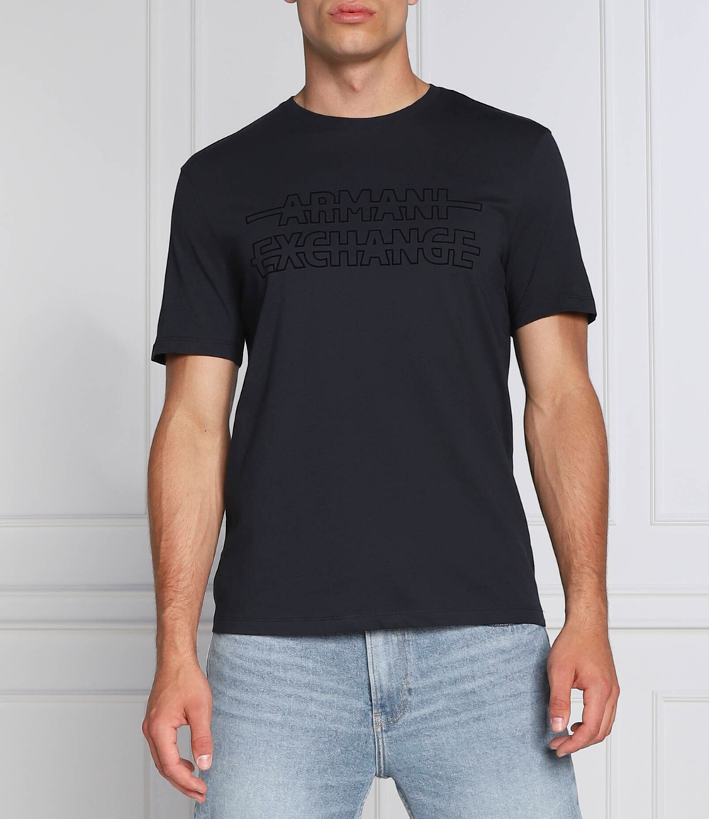 футболка Armani Exchange - темно-синий(6LZTCB ZJ3VZ)