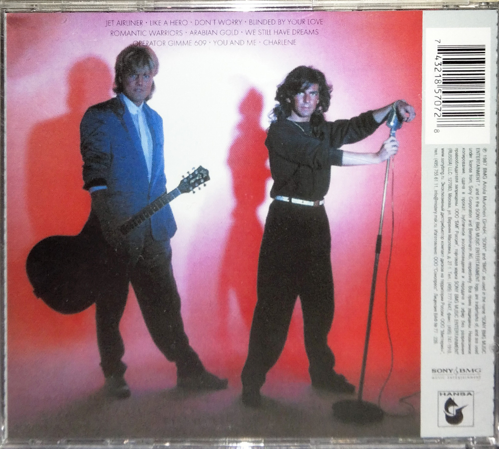 Комплект / Modern Talking (1985 - 1987)(RU)(4CD)