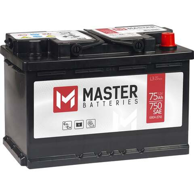 MASTER BATTERIES 75Ah R+