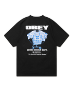 Мужская Футболка Obey Sound Design Dept.