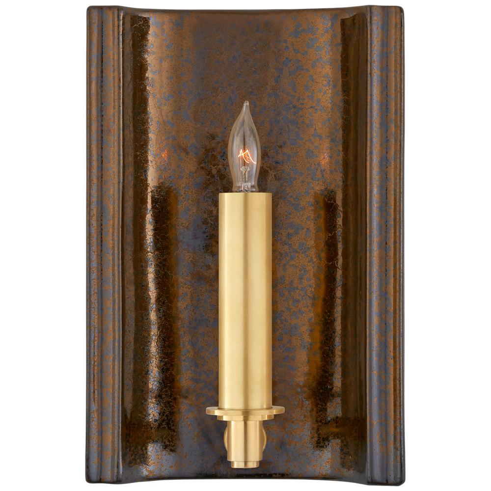 Настенный светильник Visual Comfort Leeds Small Rectangle Sconce (Open Box)