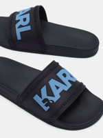 Шлепки LAGERFELD 521479 черный с синим