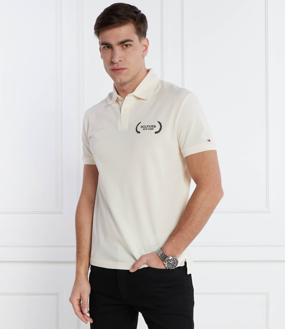 Поло Tommy Hilfiger - кремовый(MW0MW33582)