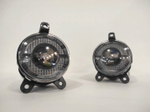 M75 BI, Б. Дальний / ПТФ (M75, белый) линзы Bi-LED (Газель, LADA Приора 1 и 2, Шевроле Нива), светодиодные противотуманные фары (2 шт. / комплект) АКЦИЯ