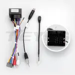 Комплект рамки с разъёмами 9" Ford Transit 6 2004-2013, Kuga 1, Focus 2 2004-2008, Fiesta 2005-2008, Fusion 2005-2013, C-Max 2003-2008, Galaxy 2006