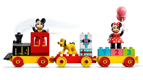 Конструктор LEGO Duplo 10941 Disney Праздничный поезд Микки и Минни
