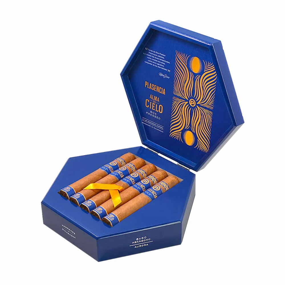 Plasencia Alma Del Cielo Amanecer Hexagon Box Pressed
