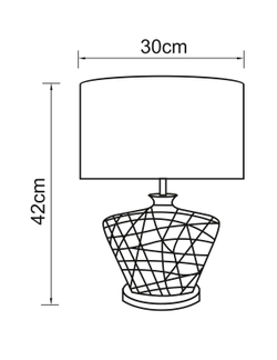 Настольная лампа Arte Lamp Caligostro A4525LT-1CC