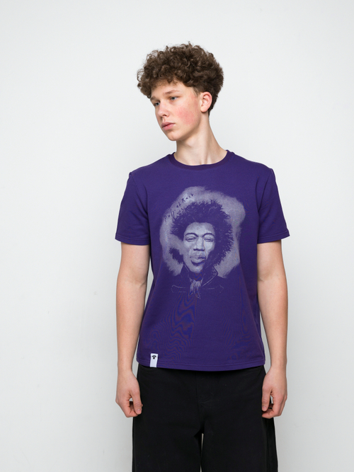 Футболка фиолетовая Jimi Hendrix