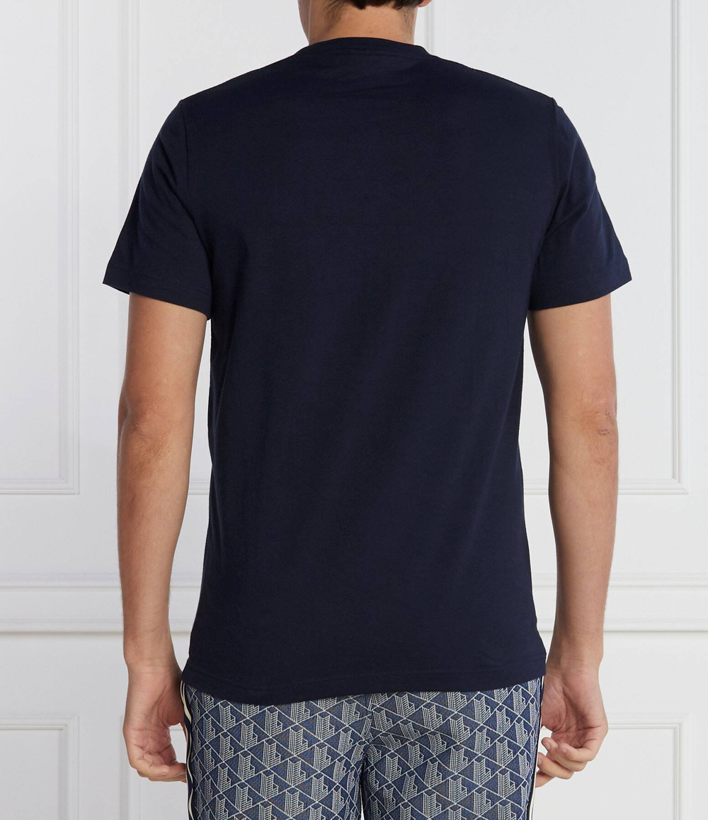 Футболка Lacoste - темно-синий(TH1285)