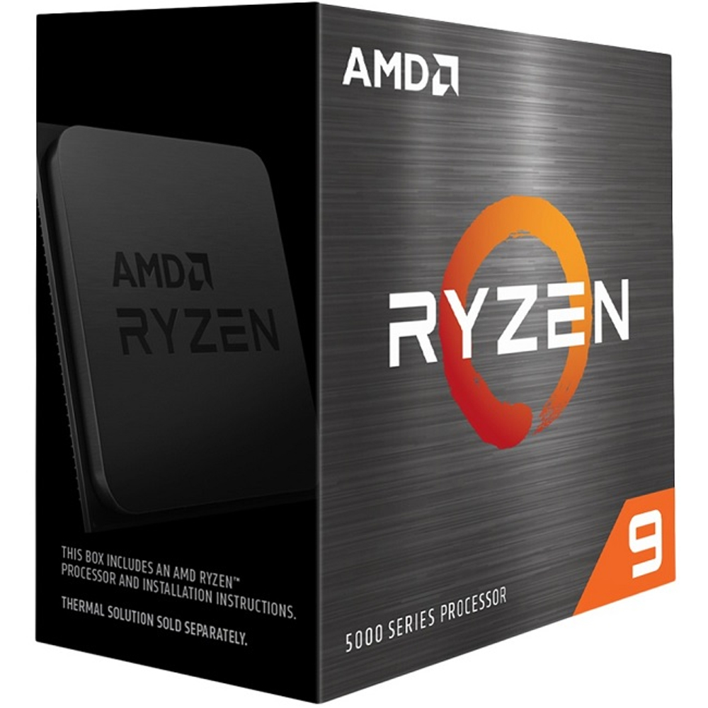 Процессор AMD Ryzen 9 5950X, AM4, 3.4-4.9 ГГц, 16C/32T, L3 64Mb, 105W, BOX (100-100000059WOF)