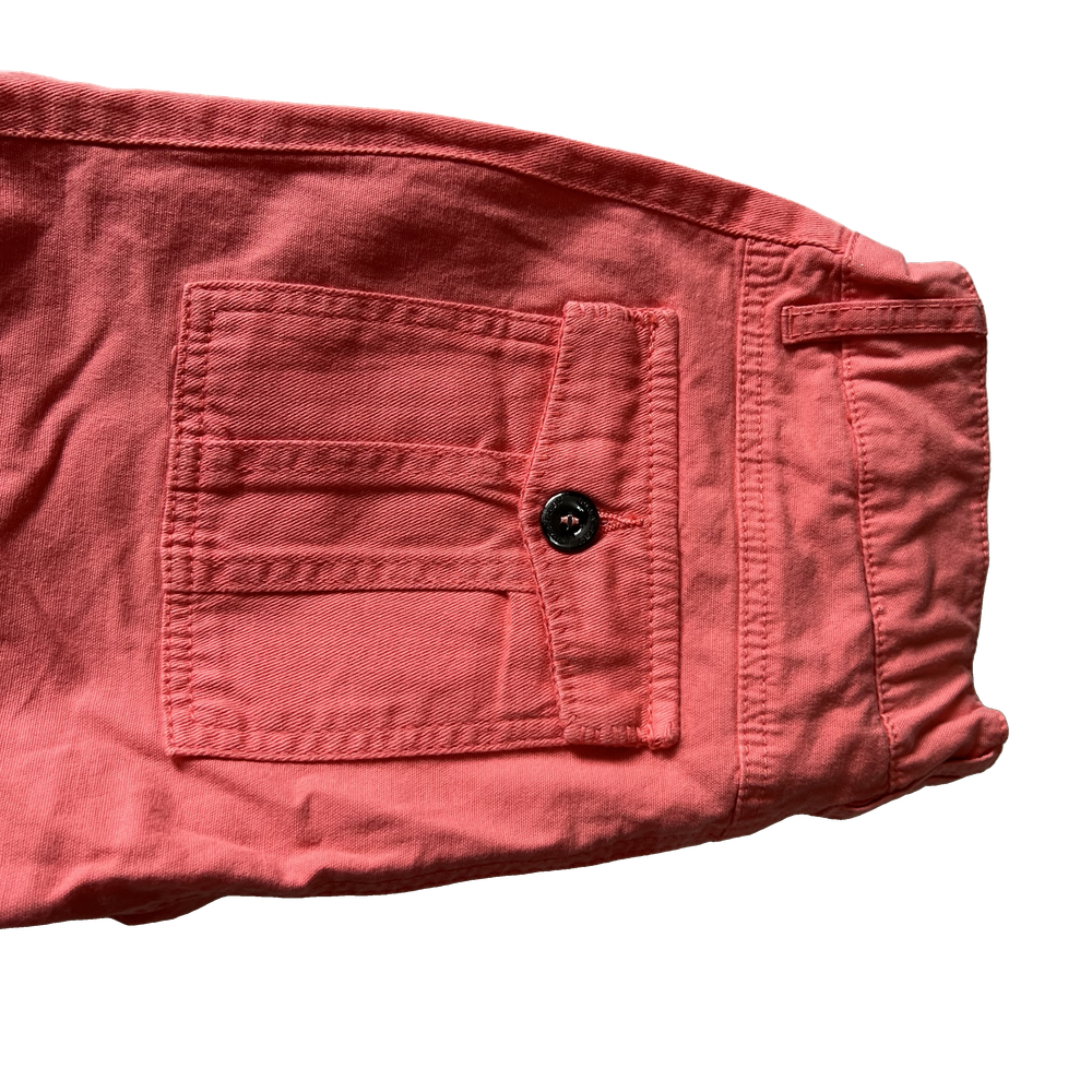 Мягкие яркие укороченные джинсы Burberry