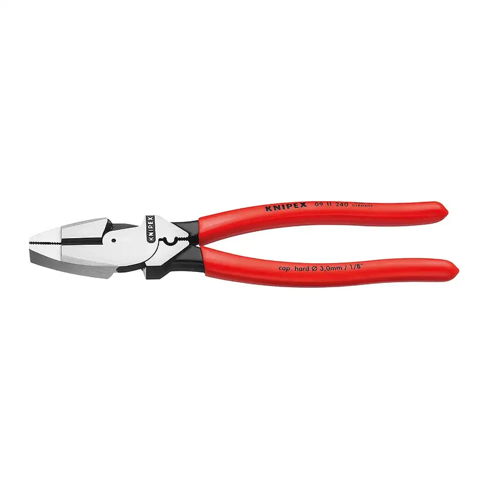 Плоскогубцы электромонтера черненые 240 мм Knipex 09 11 240