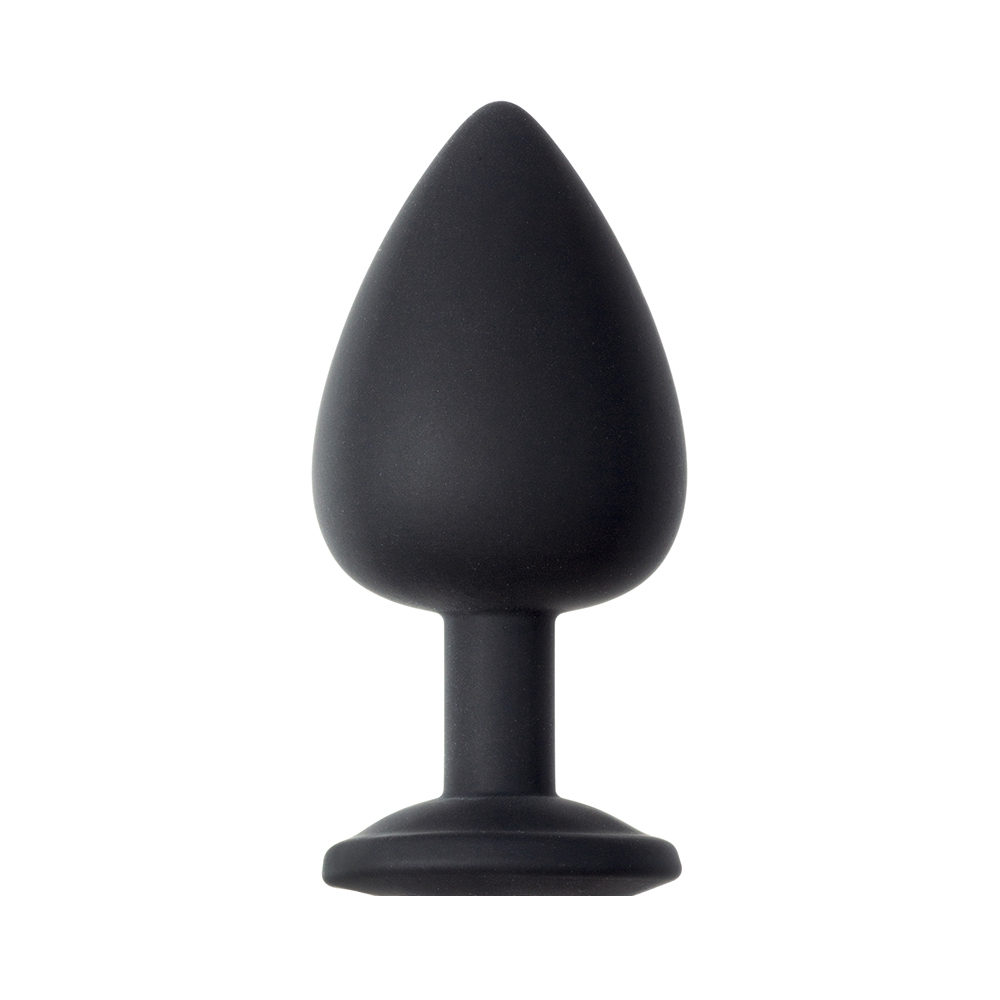 Анальная пробка Emotions Cutie Large Black golden crystal 4013-07Lola