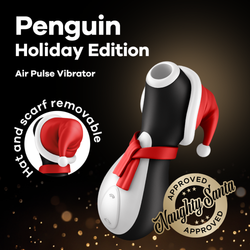 Бесконтактный стимулятор клитора Satisfyer Penguin Holiday Edition